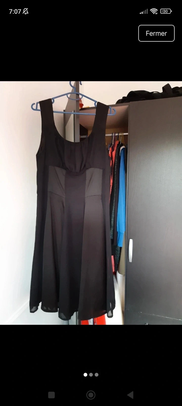 Robe taille 38 jacqueline riu noire